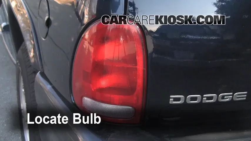 1999 Dodge Durango SLT 5.9L V8 Lights Brake Light (replace bulb)